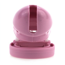 CockLock Cage de chasteté en silicone 7 x 3.3 cm Rose